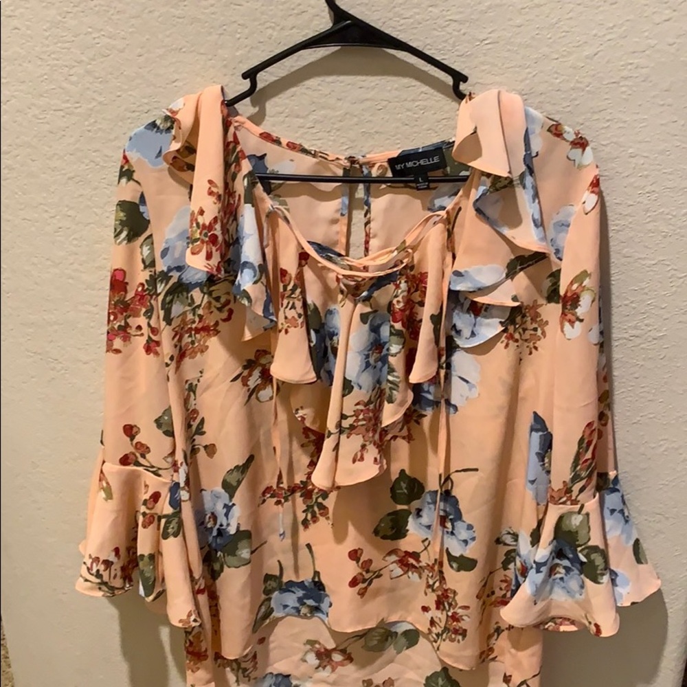 Flowered Blouse